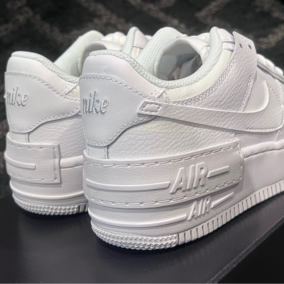 NWT Nike Air Force 1 Shadow Triple White in Original Box - Picture 9 of 16